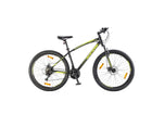 Hercules TOP GEAR-S27 R1 Mountain Cycle with Shimano Gears| Speed Bike with Front Suspension, Disc Brake Bicycle for Men Mountain Bike | Ideal for 15+ Years, Unisex, Frame : 17 inch | Matte Black 