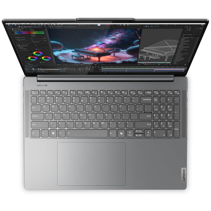 Lenovo Yoga Pro 9 Intel Evo Core Ultra 9 185H Built-in AI 16"(40.6cm) 3.2K IPS 165Hz Touchscreen Laptop (32GB/1TB SSD/NVIDIA RTX 4050 6GB/Win11/MSO 21/5.0MP+IR Cam/3 Mon GamePass/Grey/2Kg), 83DN004VIN 