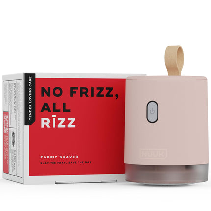 NUUK RIZZ Rechargeable Lint Remover for Clothes with FREE Storage Pouch | 2 Speed Modes For All Fabrics | 60 Min Runtime with Type-C Charging | Fabric Shaver for Woolen Sweaters, Shawls, Coats, Shirts 