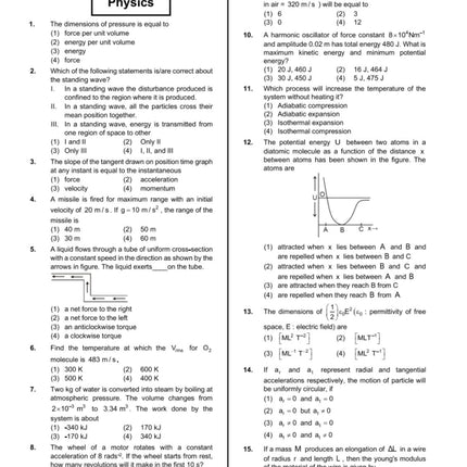 ⁠⁠All India Mock Test For NEET 2025 UG Exam | Physics, Chemistry, Biology | New NTA Syllabus | 2000 Practice Questions | OMR included 