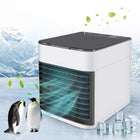 EYUVAA LABEL Portable Mini AC Cooler for Room Cooling Fan USB Powered Mini Cooler For Travel Rechargeable Fan, Portable Air Conditioners for Home Fan with light, Humidifier, Air Purifier (Multicolor) 