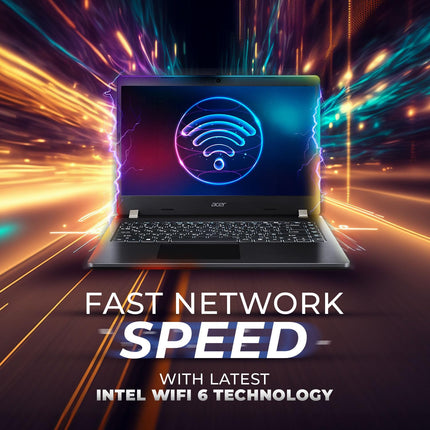 Acer Travelmate Business Laptop Intel Core i5-1135G7 Processor (16GB DDR4/ 512GB SSD/Intel Iris Xe Graphics/Windows 11 Home) TMP214-53 with 35.56 cm (14") Full HD Display 