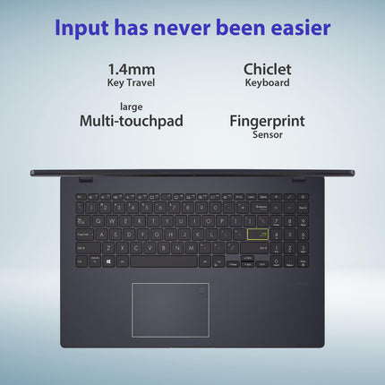 ASUS Vivobook Go 15, 15.6" FHD (1920 x 1080),Intel Celeron N4500 Processor,(8GB RAM/512GB SSD/Windows 11/MS Office 365 Basic (1Year)*/Office Home 2024/Star Black/1.4 Kg), E510KA-EJ9011WS 