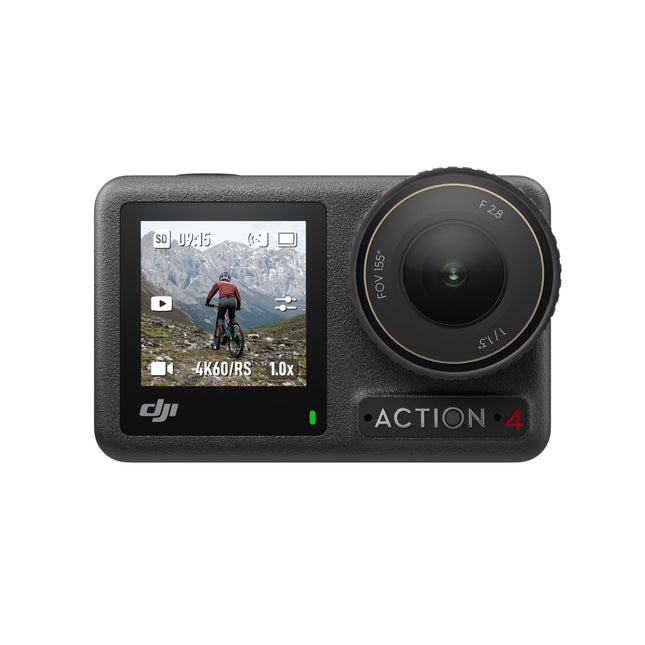 DJI Osmo Action 4 Standard Combo - 4K/120Fps Waterproof Action Digital Camera with A 1/1.3-Inch Sensor, 10-Bit & D-Log M Color Performance, Outdoor Digital Camera for Travel, Biking 