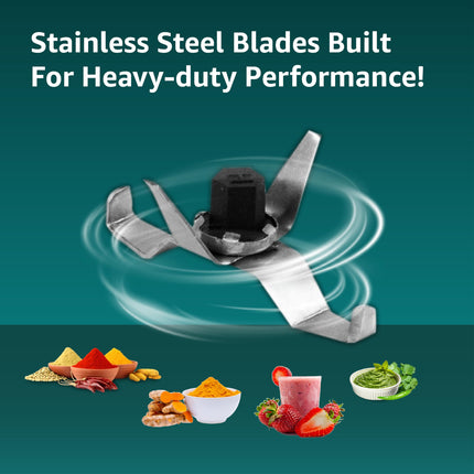 Havells Pulse 500 Watt Mixer Grinder|3 Stainless Steel Leak-Resistant Jars (400ml, 800ml, 1.2L)|3 Speed Control|Heavy-Duty ABS Body|Durable SS Blades|Air Vent Technology |1 Year Product Warranty|Black 