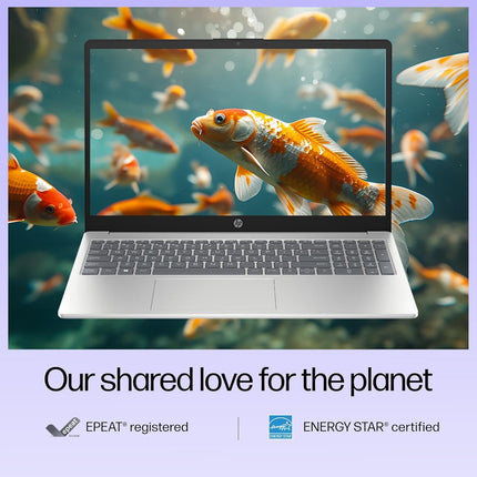 HP 15, 13th Gen Intel Core i3-1315U, 8GB DDR4, 512GB SSD, (Win 11, Office 21, Grey, 1.59kg), Anti-Glare, Micro-Edge,15.6-inch(39.6cm), FHD Laptop, Intel UHD Graphics, 1080p FHD Camera, fd0006TU 
