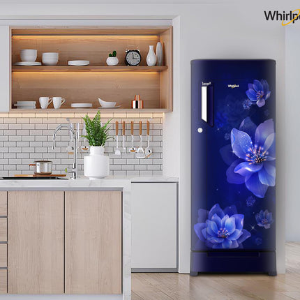 Whirlpool 192 L 4 Star Icemagic Powercool Direct-Cool Single Door Refrigerator with Base Drawer (215 IMPC ROY 4S SAPPHIRE MULIA-Z) 