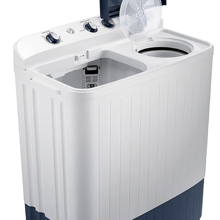 Samsung 6.5 kg, 5 star, Semi-Automatic Washing Machine (WT65R2200LL/TL, Air Turbo Drying, LIGHT GRAY) 