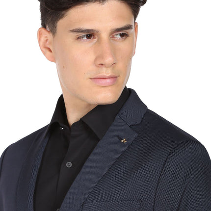 Arrow Newyork Blue Mens Blazer Slim (AREB5096_Dk 40) 
