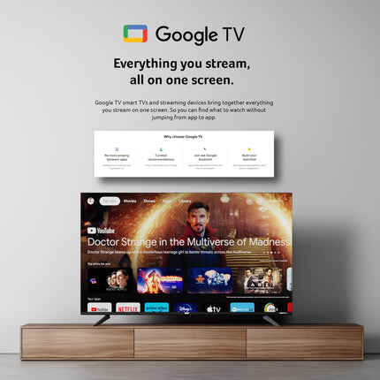 acer 139 cm (55 inches) G Plus Series 4K Ultra HD LED Smart Google TV AR55UDGGR2851AD 