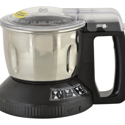 Panasonic Stainless Steel Multi Jar for Dry/Wet Grinding MX-AC-310 0.6 Litre (Black) Suitable for All Panasonic MX-AC Series Mixer Grinder 