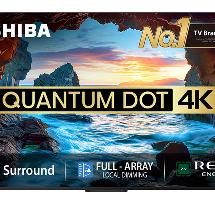TOSHIBA 164 cm (65 inches) M550NP Series 4K Ultra HD Smart QLED Google TV 65M550NP 