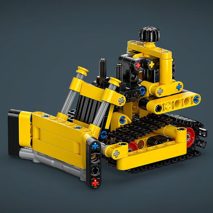LEGO Technic Heavy-Duty Bulldozer Set 42163 (195 Pieces) 