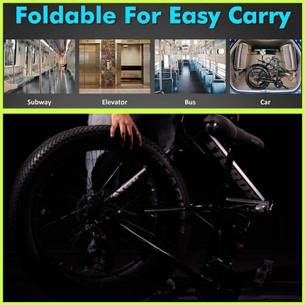 Fat Tyre Foldable Cycles for Adults & Unisex26 * 4T Dual Suspension Shimano Gear Cycle (Black) Inches,Folding Bike, 18 Inches 