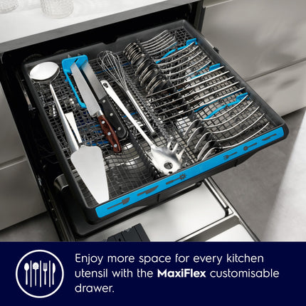 Electrolux 14 Place Settings Dishwasher Machine for Home, Fully Automatic with AirDry, In-Built Heater, Stainless Steel, UltimateCare 700, ESM48310SX 