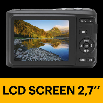 KODAK PIXPRO FZ45-WH 16MP Digital Camera 4X Optical Zoom 27mm Wide Angle 1080P Full HD Video 2.7" LCD Vlogging Camera (White) 