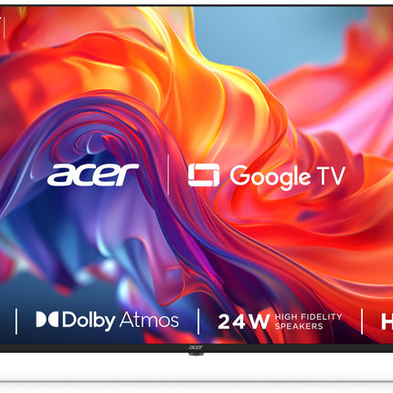 acer 139 cm (55 inches) G Series 4K Ultra HD Smart LED Google TV AR55GT2851UDFL (Black) 