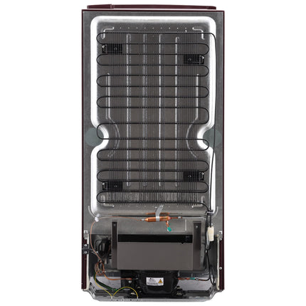 LG 185 L 4 Star Direct-Cool Inverter Single Door Refrigerator (GL-B199OSEY, Scarlet Euphoria, Smart Connect) 