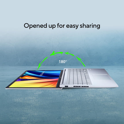 ASUS VivoBook 15 (2022), Intel®Core i3-1215U 12th Gen, 15.6" (39.62 cm) FHD, Thin and Light Laptop (8GB/512 SSD//Windows 11/Office 2021//Backlit KB/Icelight Silver/1.7 kg), X1502ZA-EJ322WS 