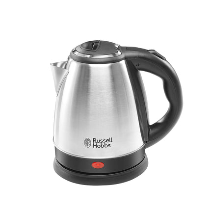Russell Hobbs Automatic Stainless Steel Electric Kettle Dome1515 1500 Watt - 1.5 Litre with 2 Year Manufacturer Warranty, 1.5 Liter, 1500 Watt 