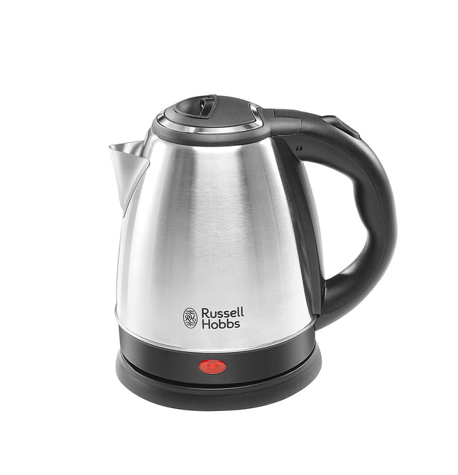Russell Hobbs Automatic Stainless Steel Electric Kettle Dome1515 1500 Watt - 1.5 Litre with 2 Year Manufacturer Warranty, 1.5 Liter, 1500 Watt 