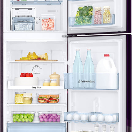 Samsung 236L 2 Star Digital Inverter Frost-Free Double Door Refrigerator Appliance (RT28C3022CR/NL,Camellia Purple 