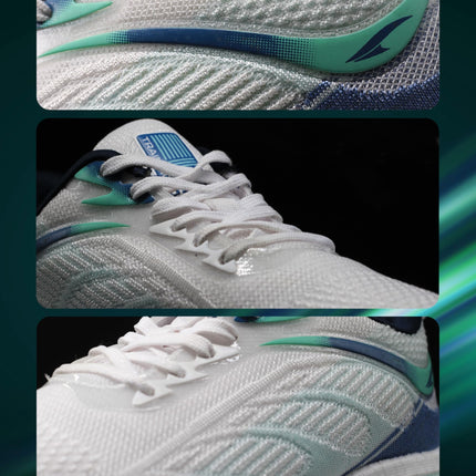 ASIAN Men's Hypercushion-01 Sports Running Shoes with Lightweight TPU & TPR Sole with Memory Foam Insole Casual Sneaker Shoes for Men's, White,UK 7 