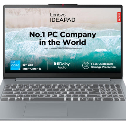 Lenovo IdeaPad Slim 3 13th Gen Intel Core i3-1305U 15.6 inch (39.6cm) FHD Laptop (8GB/512GB SSD/Windows 11/Office 2021/Alexa Built-in/1Yr ADP Free/3 Month Game Pass/Arctic Grey/1.62Kg), 82X700C8IN 
