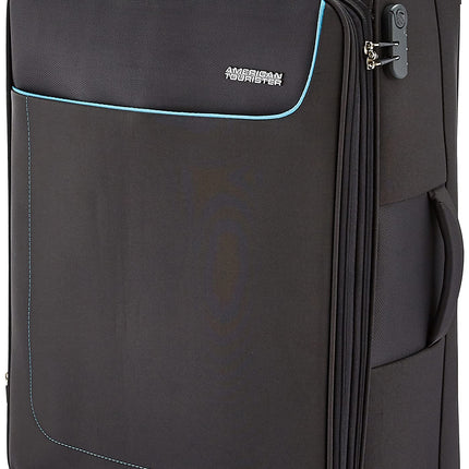 American Tourister Jamaica Polyester 80 cms Grey Softsided Suitcase (27O (0) 08 003) 