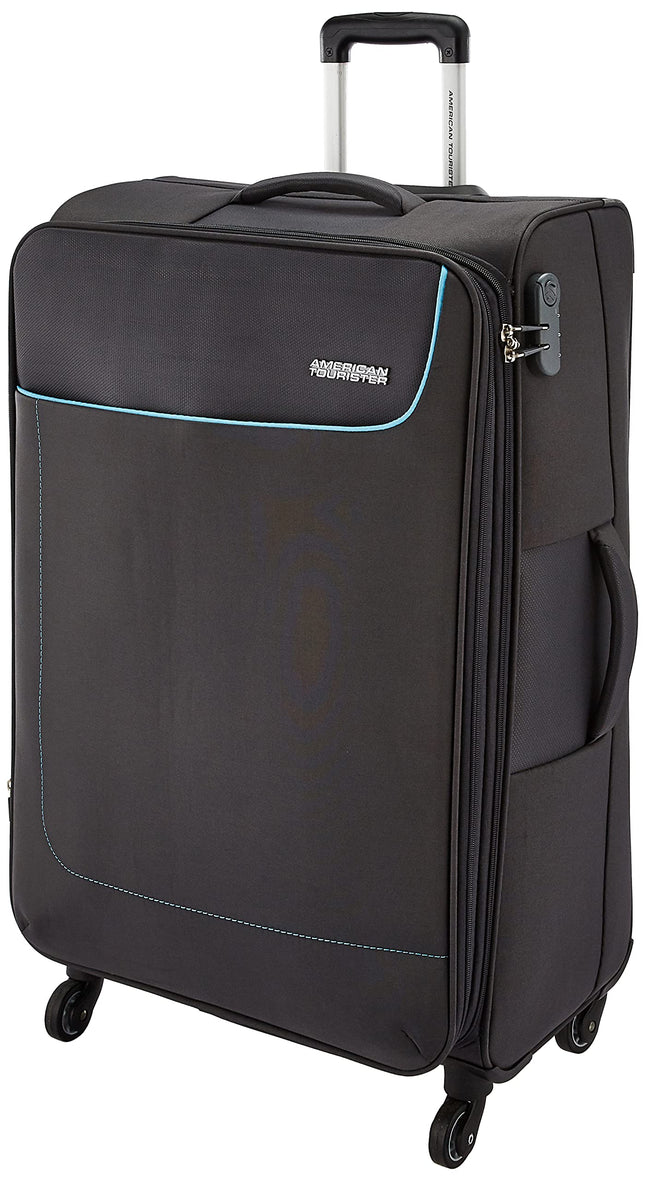 American Tourister Jamaica Polyester 80 cms Grey Softsided Suitcase (27O (0) 08 003) 