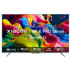 Xiaomi 125 cm (50 inches) X Pro 4K Dolby Vision IQ Series Smart Google TV L50M8-5XIN (Black) 