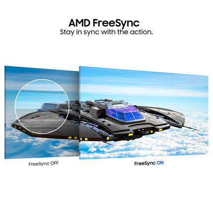 Samsung 22-inch (54.6cm) FHD Flat 1,920 x 1,080 Monitor, IPS, 75 Hz, Bezel Less Design, AMD FreeSync, Flicker Free, HDMI, D-sub, (LS22C310EAWXXL, Black) 