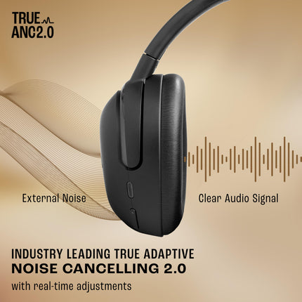 JBL Tour One M3 Award Winning Wireless Over Ear Headphones with ANC 2.0, Hi-Res LDAC Audio,Spatial 360 Sound, 8 Mics - Perfect Calls with Crystal AI,70Hrs Playback, Black 