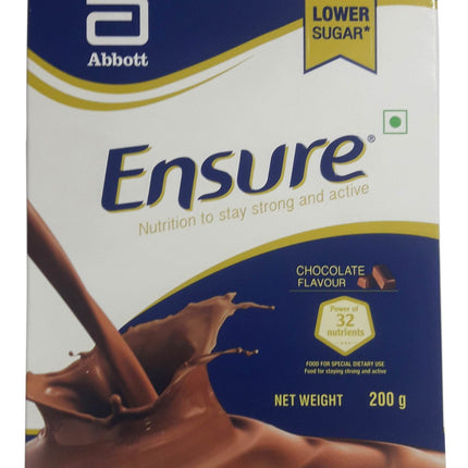 Ensure Nutritional Powder - Chocolate Flavour, 200g Carton 