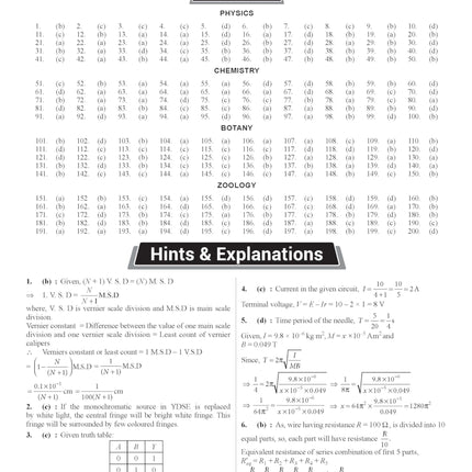 MTG NEET 10 Sample Papers as per NMC NEET UG 2025 Syllabus | NEET Mock Test Papers with OMR Sheet | 2000 Highly Probable MCQs 