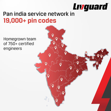 Livguard Smart SINE 1100i Inverter for Home, Office & Shops | 900VA/12V Pure Sinewave | Supports 1 Inverter Battery | Multi Function LCD Display with WiFi connectivity and Mob App Control 