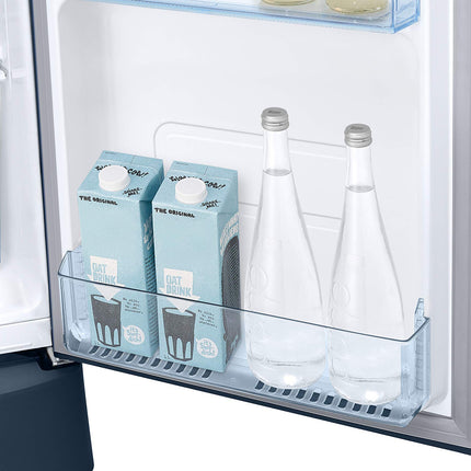 Samsung 223L 3 Star Inverter Direct-Cool Single Door Refrigerator Appliance (RR24C2823CU/NL,Camellia Blue) Base Stand Drawer 
