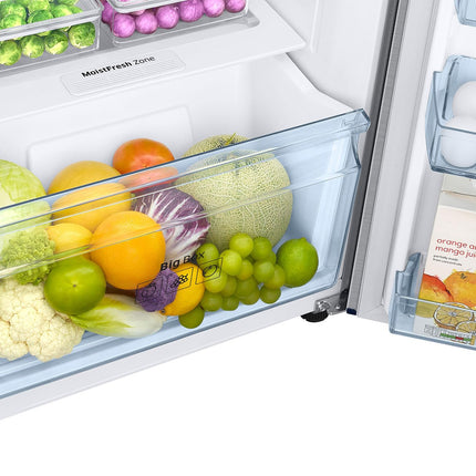 Samsung 256L 3 Star Digital Inverter Frost-Free Double Door Refrigerator Appliance (RT30C3433S9/HL,Refined Inox) 