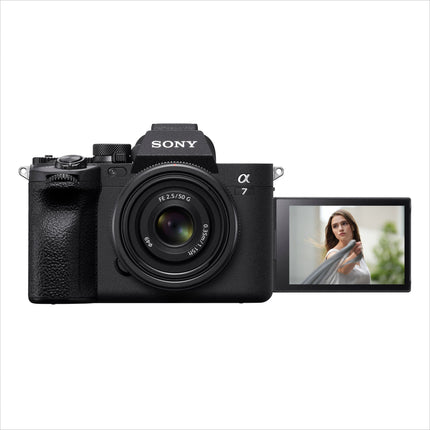 Sony Alpha ILCE-7M4K Full-Frame Hybrid Camera 33MP Interchangeable-Lens Mirrorless Camera with 28-70mm Digital Zoom Lens | 4K 60P Video Recording | Real-Time Eye AF for Humans, Birds, Animals - Black 