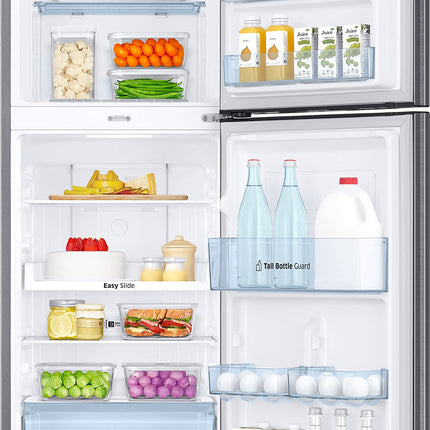 Samsung 236L 3 Star Convertible 3 In 1 Digital Inverter Frost-Free Double Door Refrigerator Appliance (RT28C3733SL/HL,Ez Clean Steel) 