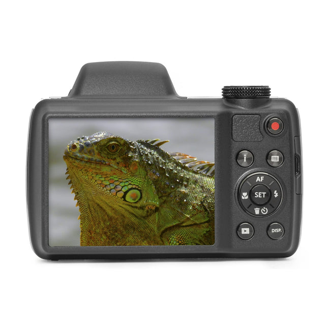 KODAK PIXPRO Astro Zoom AZ528-BK 16 MP Digital Camera with 52x Optical Zoom 24mm Wide Angle Lens 6 fps Burst Shooting 1080P Full HD Video Wi-Fi Connectivity and a 3" LCD Screen (Black) 