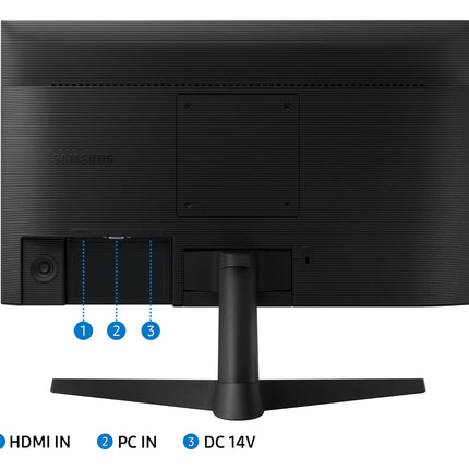 Samsung 22-inch (54.6cm) FHD Flat 1,920 x 1,080 Monitor, IPS, 75 Hz, Bezel Less Design, AMD FreeSync, Flicker Free, HDMI, D-sub, (LS22C310EAWXXL, Black) 