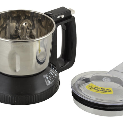 Panasonic Stainless Steel Multi Jar for Dry/Wet Grinding MX-AC-310 0.6 Litre (Black) Suitable for All Panasonic MX-AC Series Mixer Grinder 