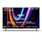 acer 189 cm (75 inches) M Series 4K Ultra HD Smart QLED Mini LED Google TV AR75UDMGR2885AT (Black) 