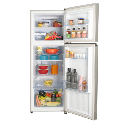 Panasonic 260 L Double Door 3 Star AI Enabled Inverter Technology Frost Free Refrigerator Appliance (NR-TH272CVHN, Electric Grey, Jumbo Fresh Vegetable Basket, Net Capacity 237L) 