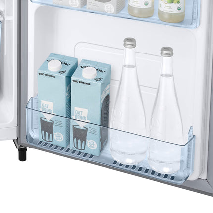 Samsung 183 L, 3 Star, Digital Inverter, Direct-Cool Single Door Refrigerator (RR20C1723S8/HL, Silver, Elegant Inox) 