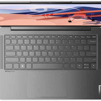 Lenovo Yoga Slim 6 13th Gen Intel Evo Core i5 13500H 14"(35.5cm) WUXGA-OLED 400Nit Laptop (16GB/1TB SSD/60Hz Refresh/Win 11/Office 2021/Backlit KB/Alexa/3 Month Game Pass/Grey/1.3Kg), 83E00012IN 