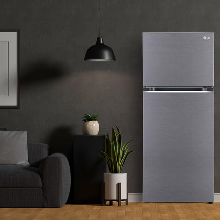 LG 322 L 3 Star Frost-Free Smart Inverter Double Door Refrigerator (GL-S342SDSX, Dazzle Steel, Convertible with Express Freeze) 