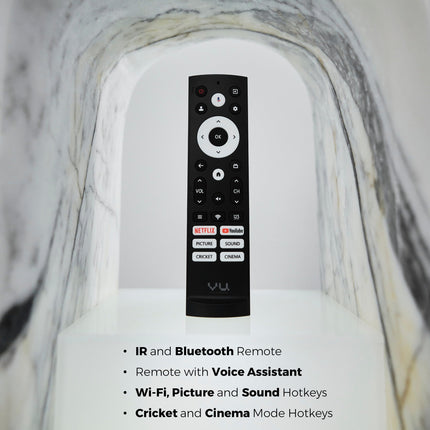 Vu 164cm (65 inches) Vibe Series 4K QLED Smart Google TV 65VIBE-DV 