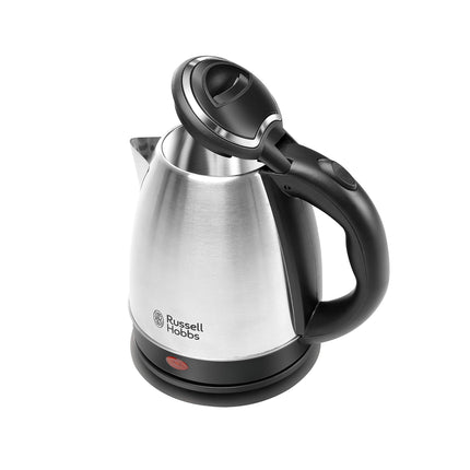 Russell Hobbs Automatic Stainless Steel Electric Kettle Dome1515 1500 Watt - 1.5 Litre with 2 Year Manufacturer Warranty, 1.5 Liter, 1500 Watt 